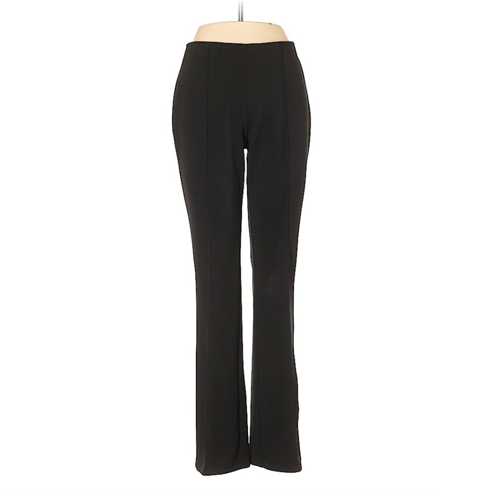 NYCC Clothing Co. Solid Black Flare Dress Pant - Size 6